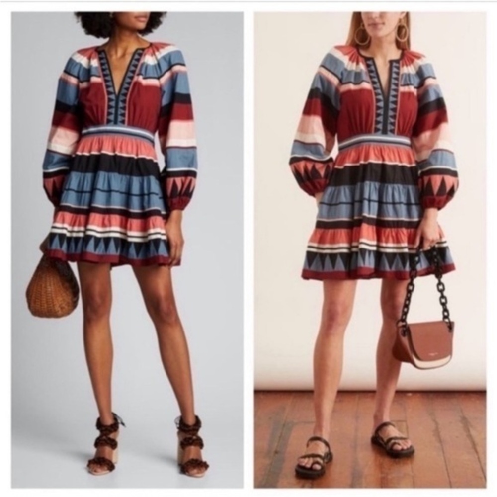 ✅ Ulla Johnson Dress Mika Mini in Rose